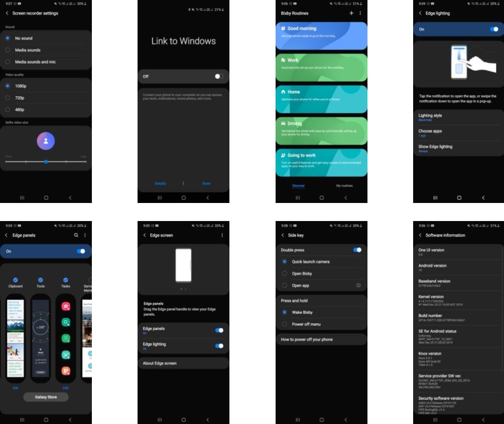 三星s10lite的详细参数,三星GalaxyS10Lite版本