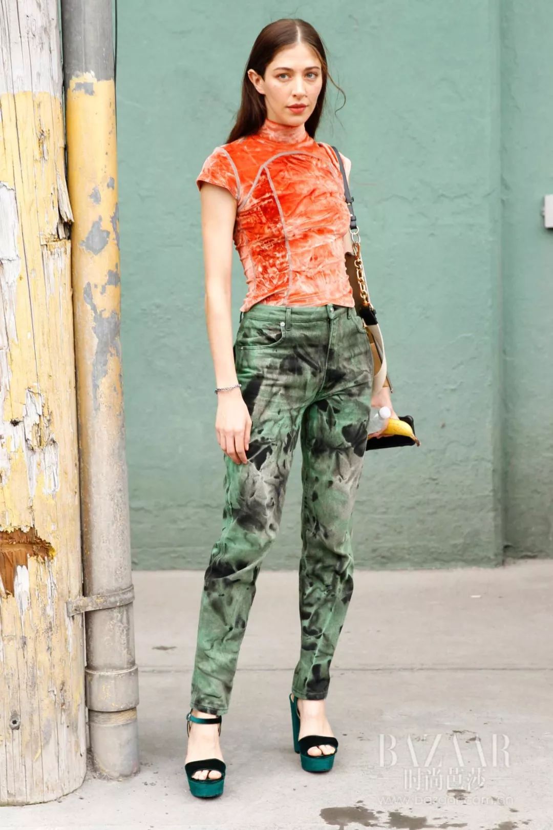 angelababy扎染复古油画风大片,angelababy扎染