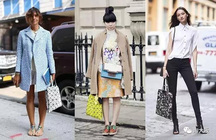 三宅一生baobao发布会,三宅一生钻石包樱花粉