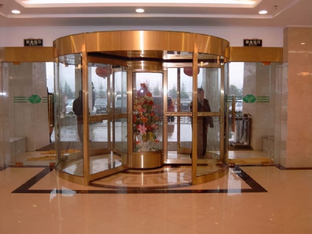 旋转门电机整套,自动旋转门的介绍