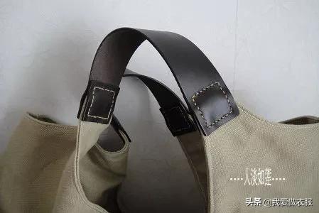 女士大包的裁剪及制作教程,简易包裁剪