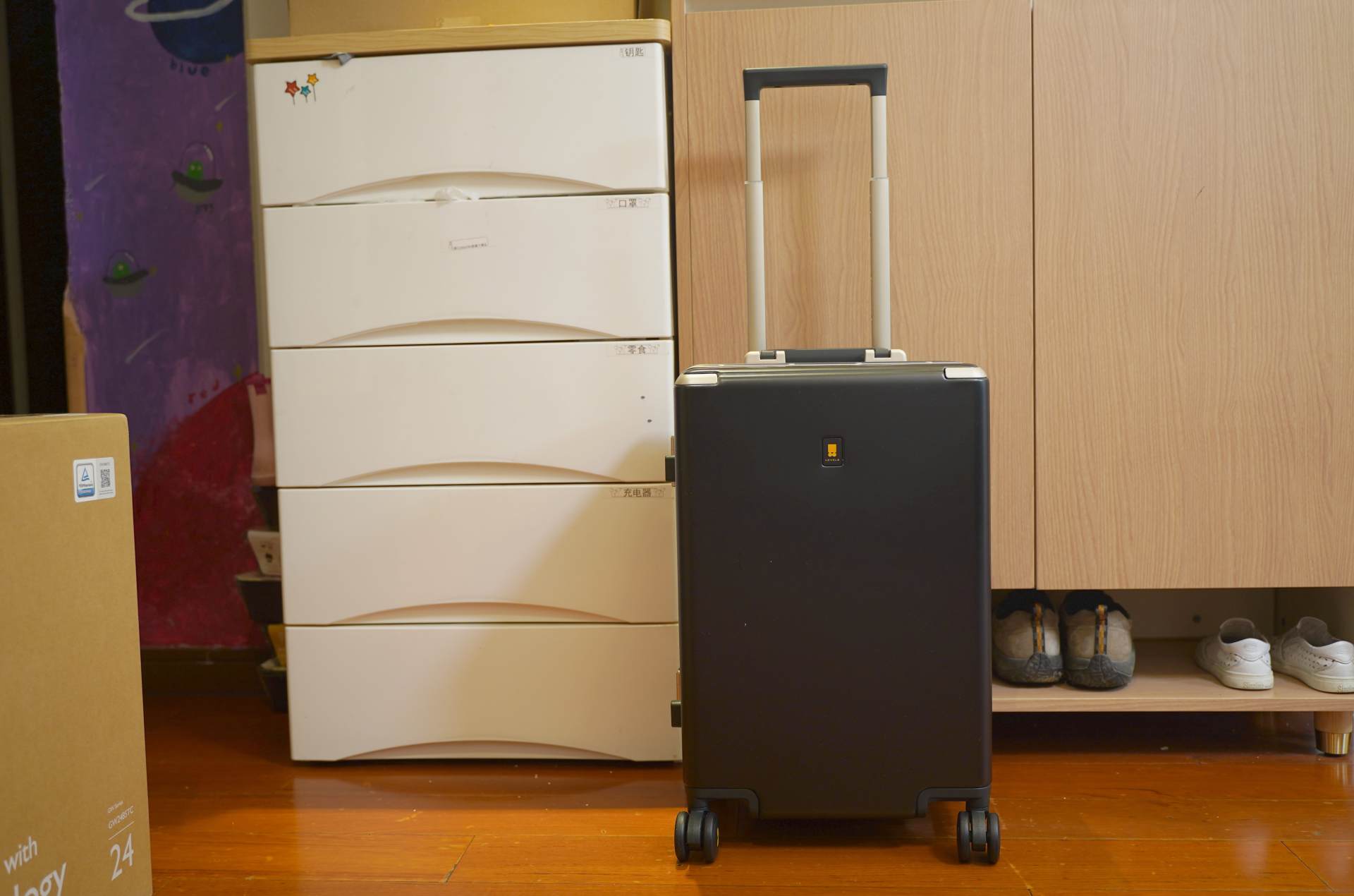 地平线8号power墨绿色,地平线8号行李箱真实测评经典款