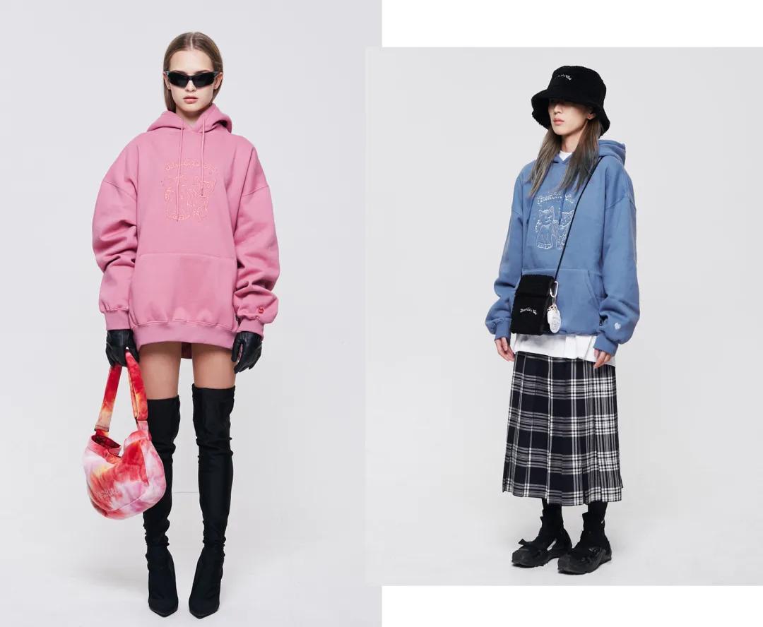 韩国今年流行什么卫衣色,韩国小众平价卫衣
