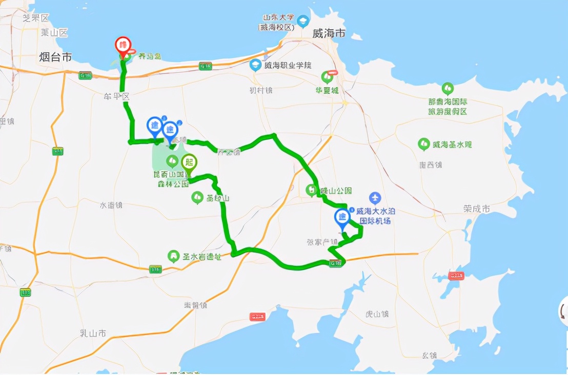山东自驾游最佳旅游路线发布,山东自驾旅游攻略最全最好的线路