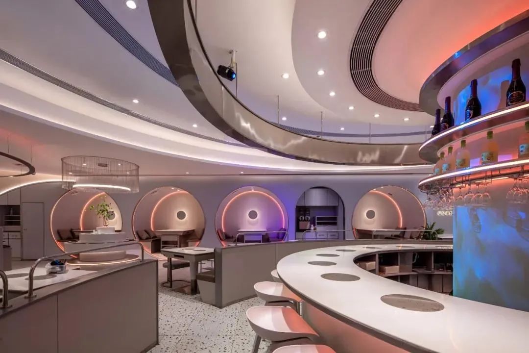 呷哺呷哺设计方案,呷哺呷哺餐厅空间布局分析