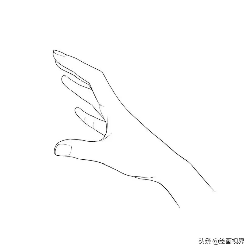手的画法零基础古风,手的画法简单易学