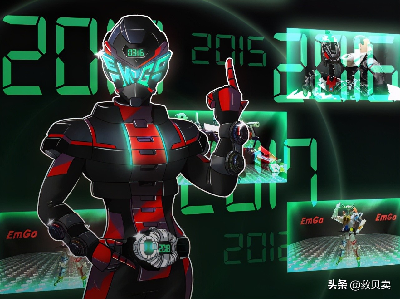 假面骑士各位骑士最帅变身,假面骑士由漫迷创作的5位骑士