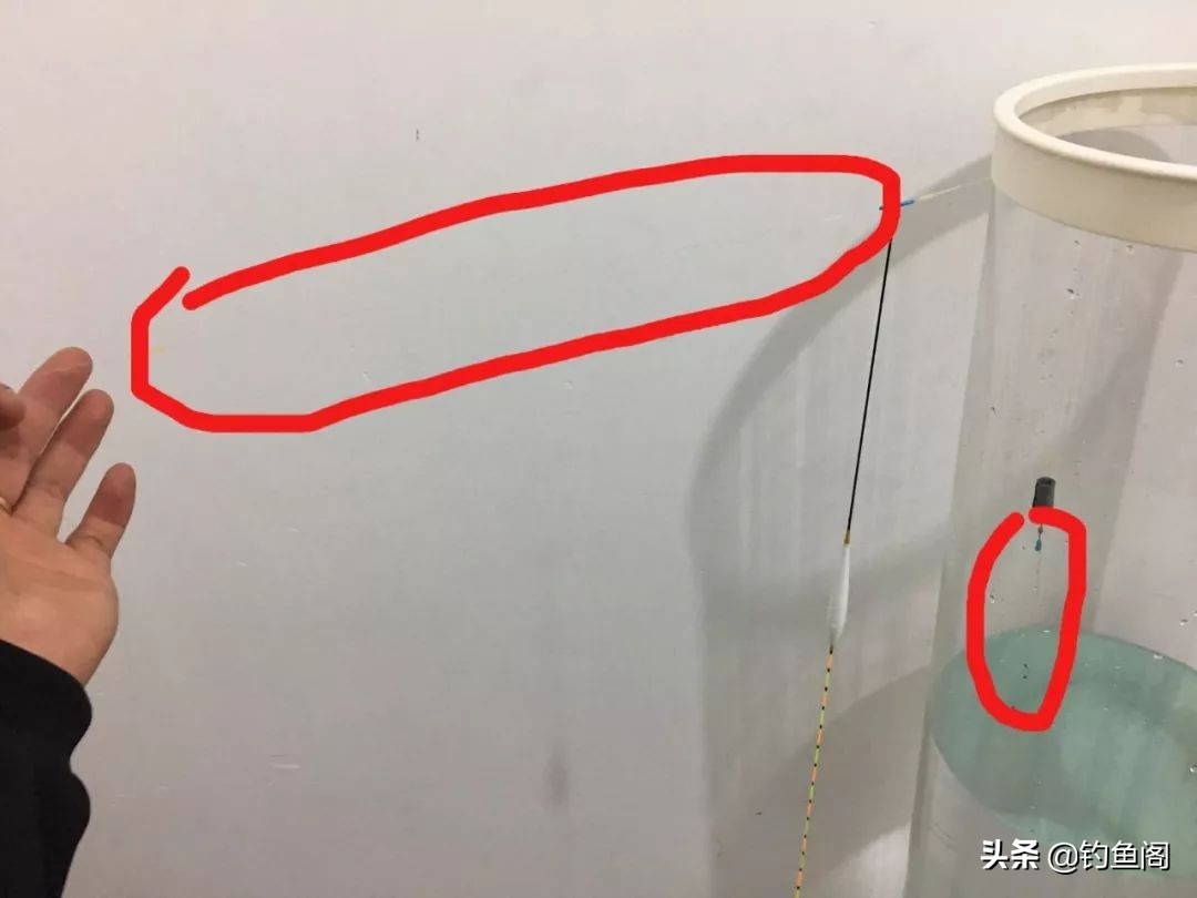 钓鲫鱼调五钓二好还是调四钓二好,带钩调漂的正确方法调四钓二图解