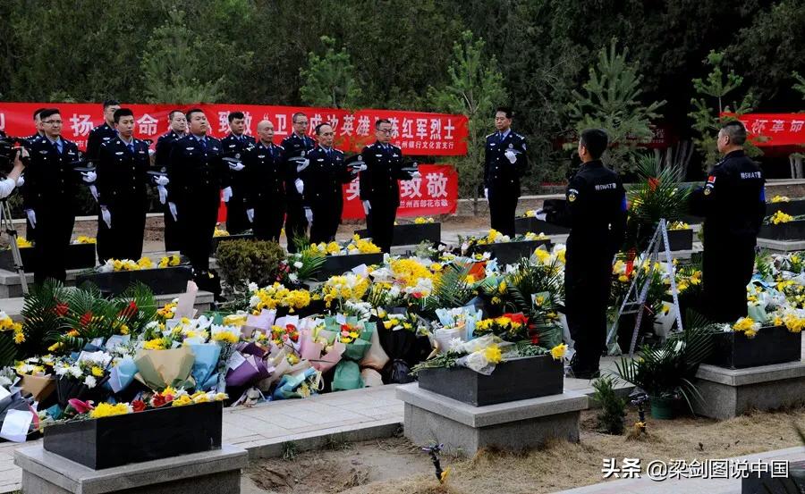 兰州缅怀革命烈士传承民族精神,兰州缅怀先烈