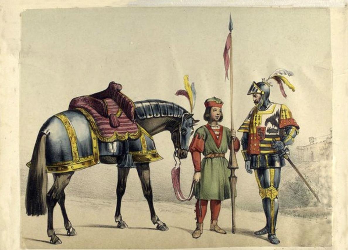 欧洲中世纪骑士发展历史,欧洲中世纪骑士历史