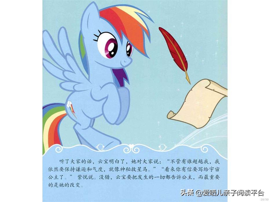 绘本故事小马宝莉,小马宝莉语音故事书推荐3-6岁