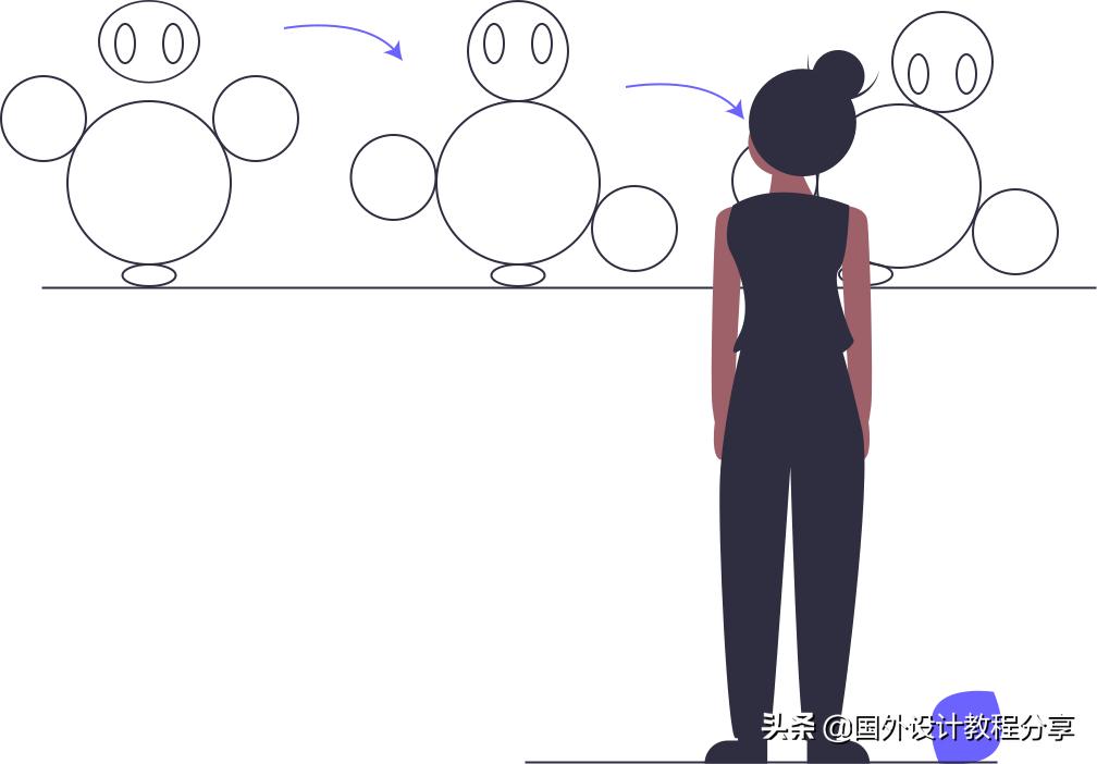 扁平矢量插画教程,矢量扁平插画怎么画