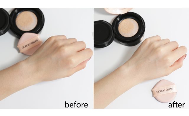 阿玛尼无痕持妆粉霜气垫测评,阿玛尼气垫2号和3号选哪个