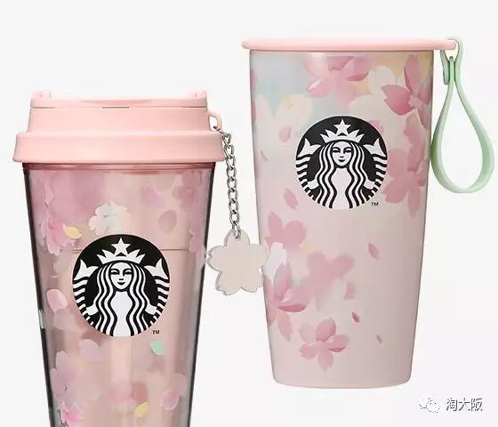 星巴克春日限定樱花星冰乐,星巴克樱花限定加樱花