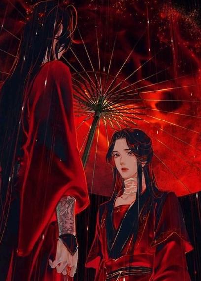 天官赐福花城大号,天官赐福给花城扎头发