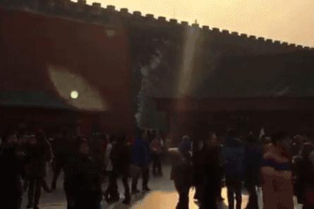 2000年王菲谢霆锋世纪牵手完整版,王菲谢霆锋世纪牵手场面