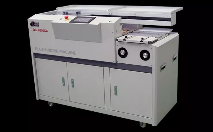 开图文店设备选购,广告店有必要买胶装机吗