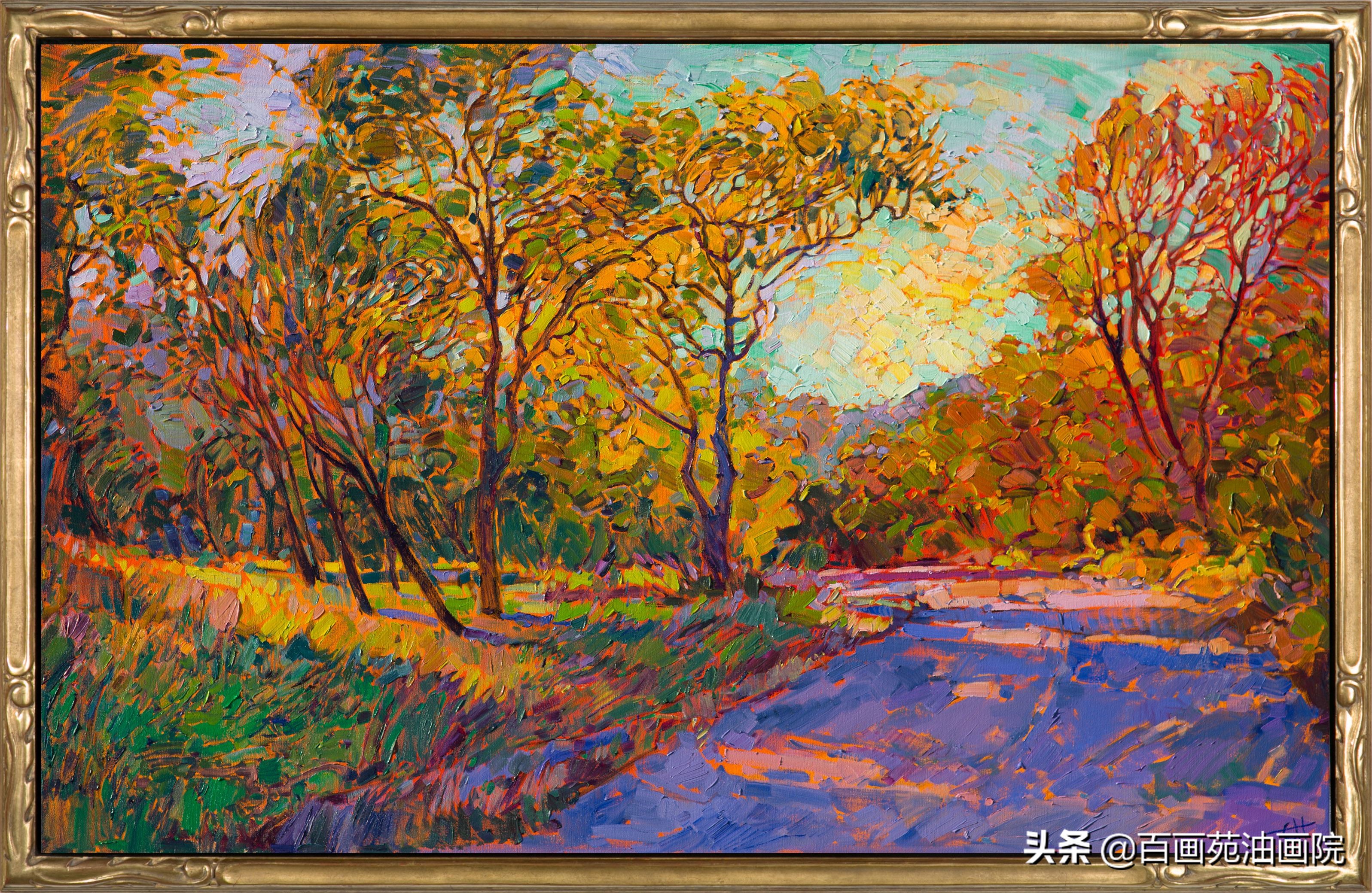 油画写生山水画步骤,油画写生怎么画