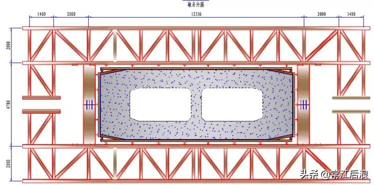 简易桥梁设计图纸大全,桥梁设计简图配上说明性文字