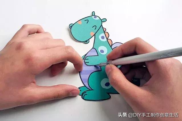 8-10岁儿童手工书签可爱猫咪书签,手工diy书签简单好看不用折纸