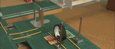 搞笑GIF:少林篮球,果然是不同凡响啊