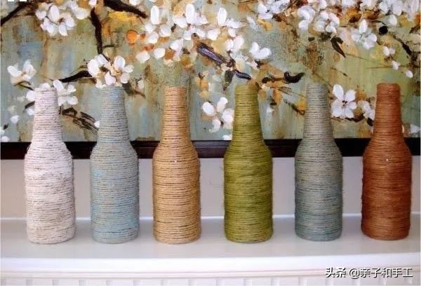 空瓶子当花瓶,空瓶子做花瓶的方法
