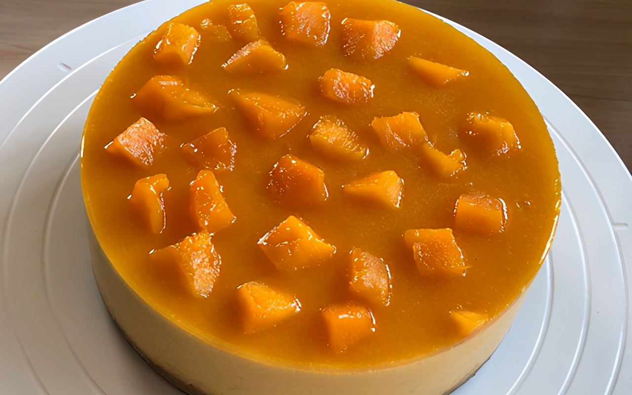 慕斯蛋糕做法8寸芒果淡奶油250克,简单的芒果慕斯怎么做