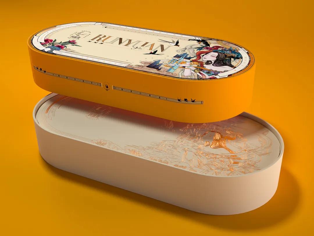 燕窝中国风创意包装盒,燕窝包装如何设计才能呈现东方美