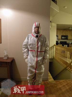 自制防毒面具的做法,自制猪嘴防毒面具