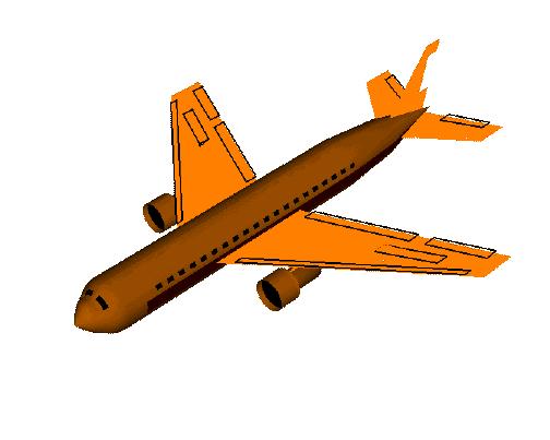 飞机飞行原理动画图,飞机飞行原理3d动态图
