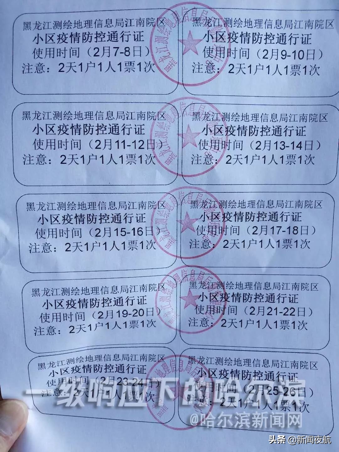 小区出入通行证哈尔滨,哈尔滨小区通行证