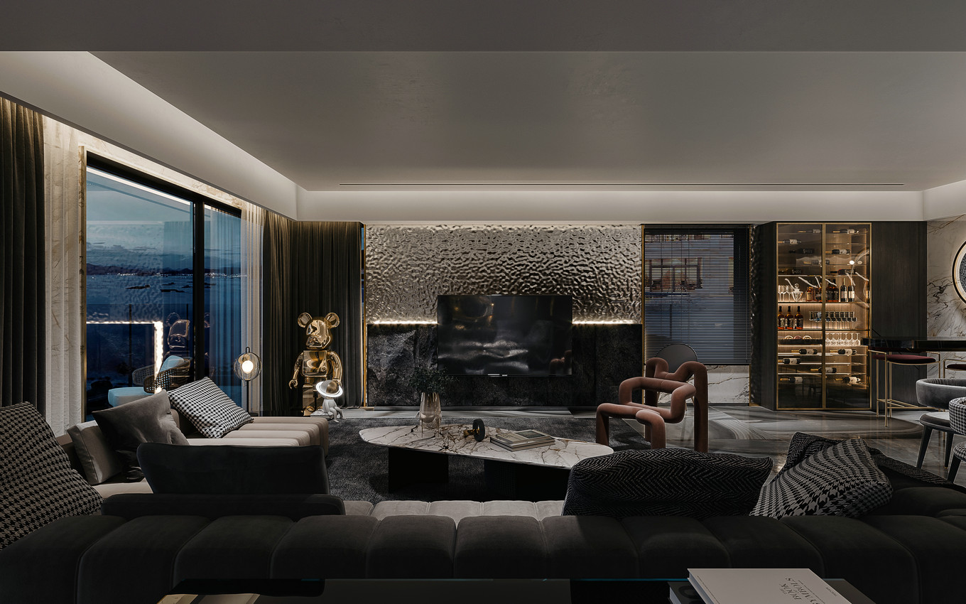 3dmax平面模型设计图,3dmax室内设计效果图带cad施工图