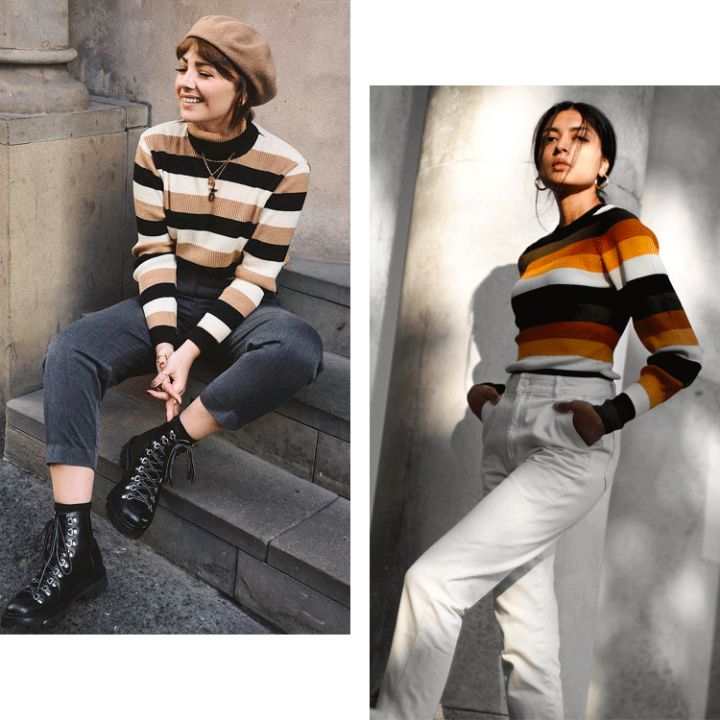 毛衣买多重的版型最好,哪种款式的毛衣比较百搭