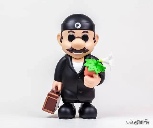 马里奥石膏娃娃梦幻配色,马里奥q版的公仔