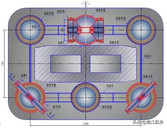 简易桥梁设计图纸大全,桥梁设计简图配上说明性文字
