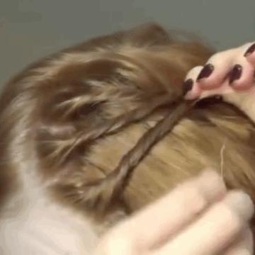 时尚编发教程让你瞬间气质满满,随意又时尚潮流的编发教程