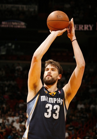 马克加索尔灰熊中锋,策应型中锋马克加索尔