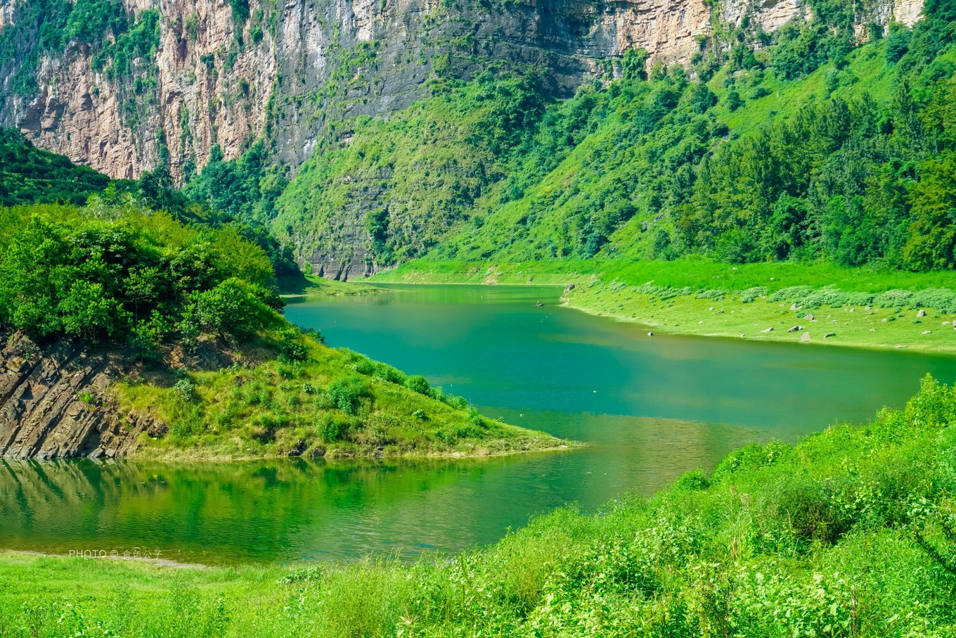 千里乌江画廊最美景点,游览贵州乌江十里画廊