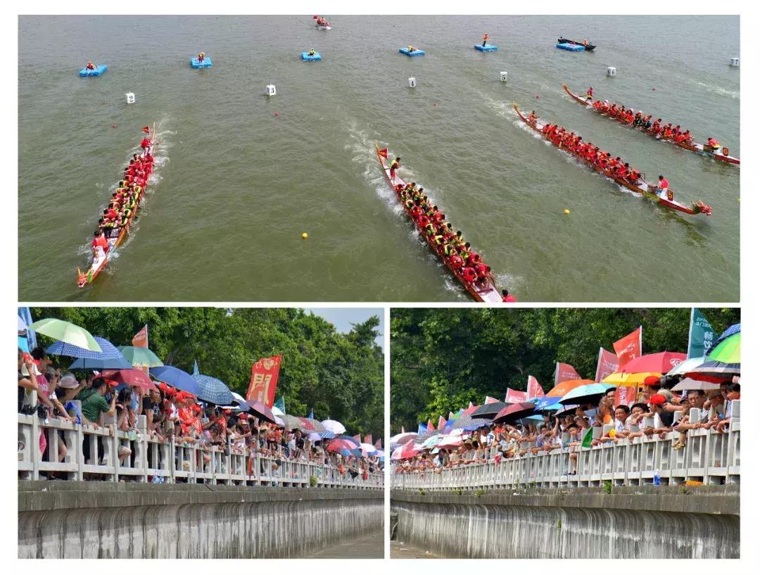 华发香海湖杯斗门龙舟邀请赛开赛,珠海斗门龙舟邀请赛现场颁奖仪式