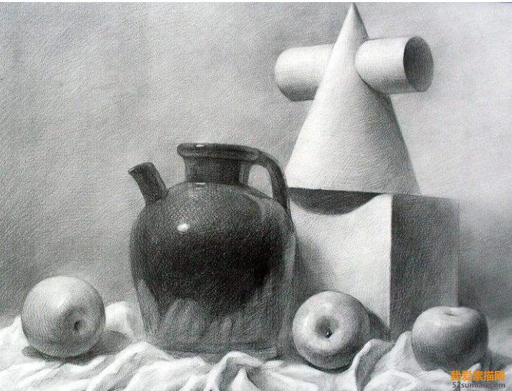 如何解决素描中勾线问题,如何避免素描线条乱脏