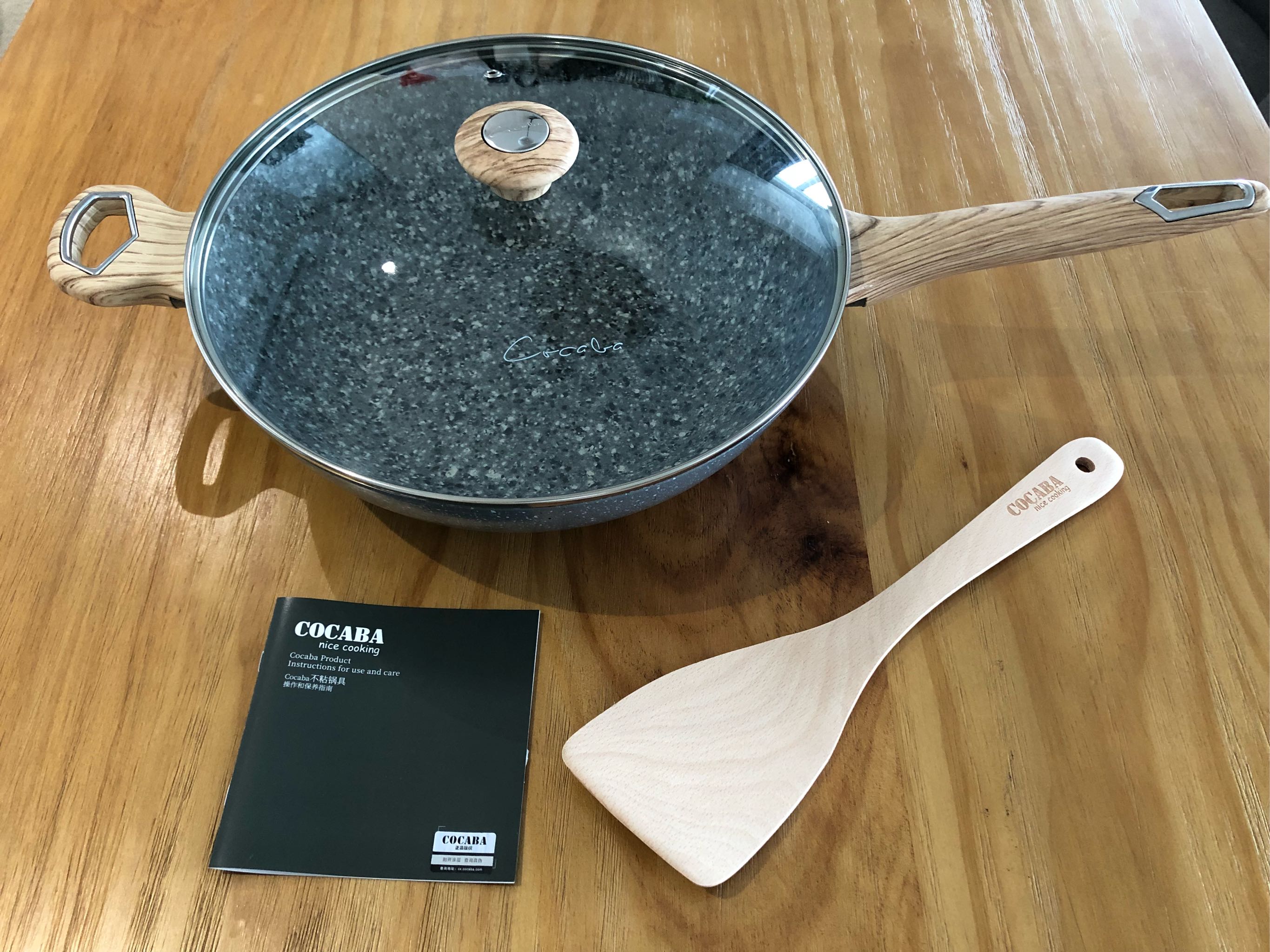 cocaba麦饭石炒锅,cocaba锅具品牌