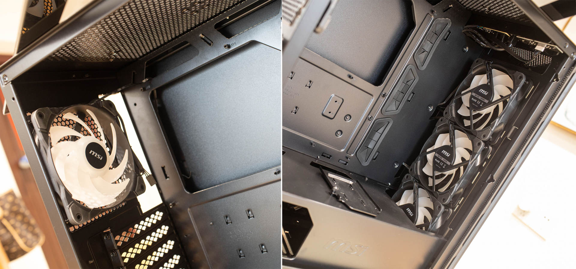 微星氪金枪二代可以装风冷吗,微星氪金枪机箱前面可以拆吗