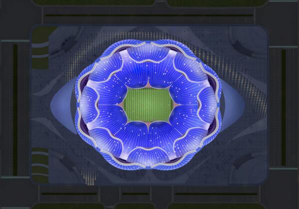 恒大世界级足球场,100万巨型足球场