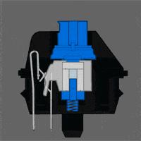 机械键盘金粉轴和红轴的区别,机械键盘推荐200到300rgb红轴