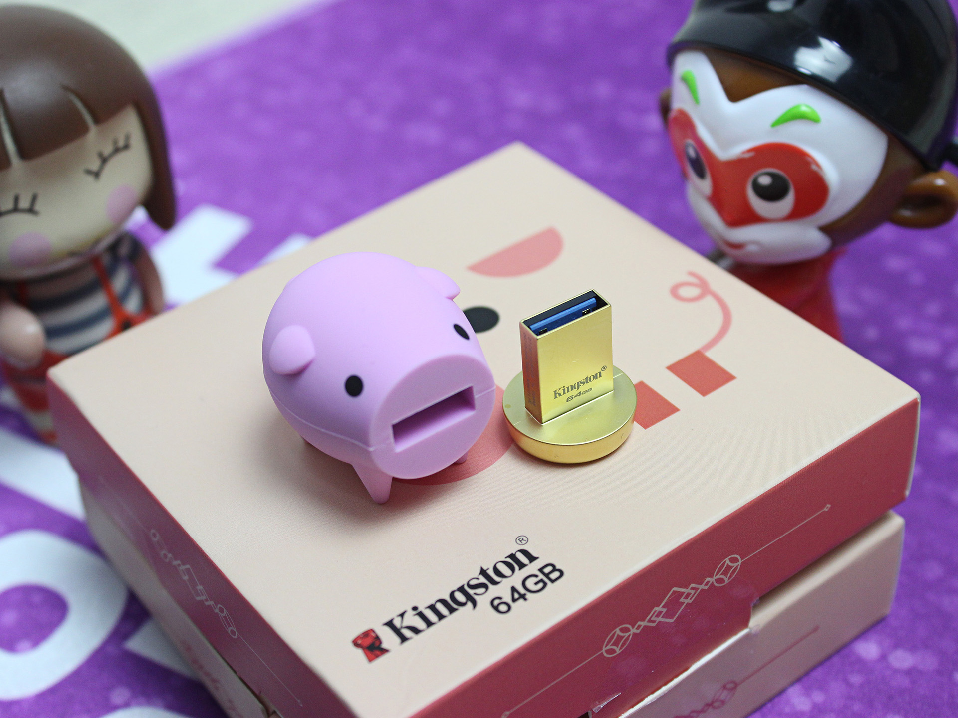 我不是佩奇,金士顿64G猪年生肖U盘悄悄萌到身边