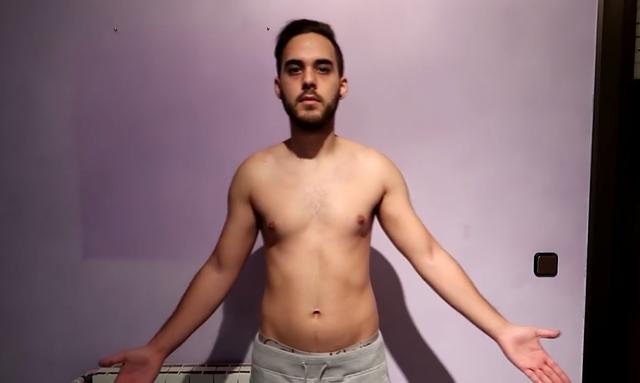 从零开始徒手健身三个月效果,零基础徒手健身3个月真实对比照