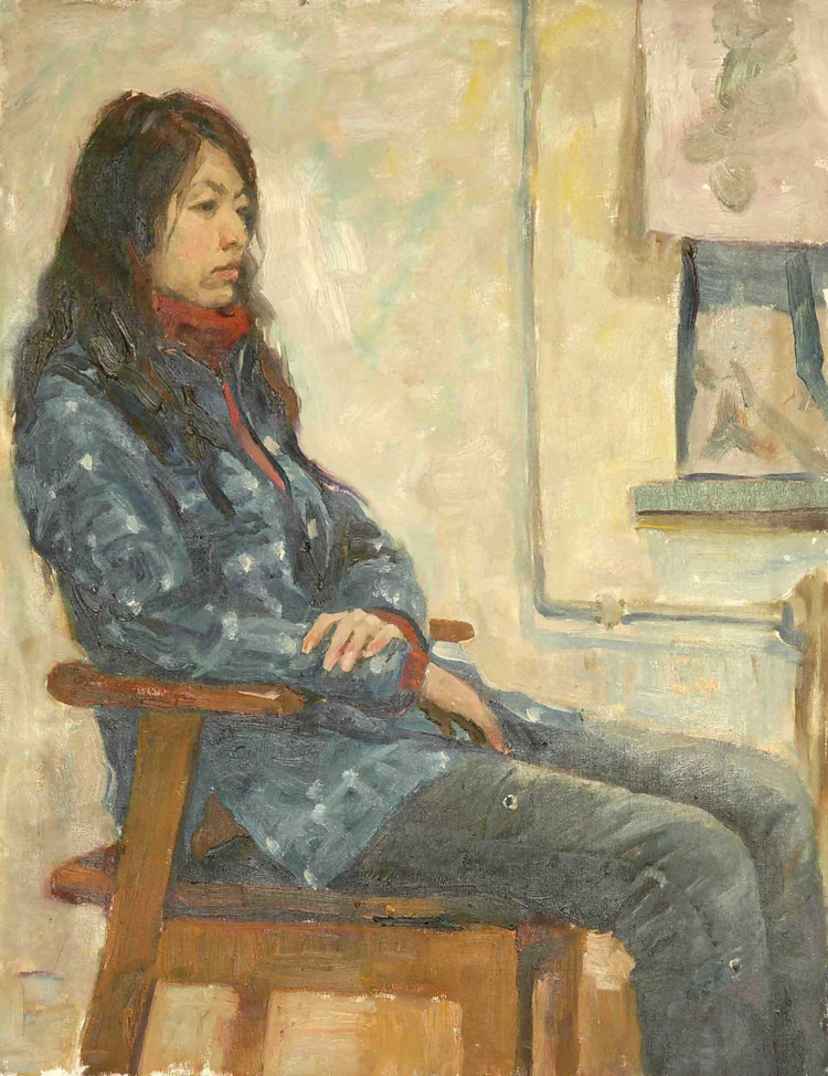 柠檬汁氤在水中　角落里美人如茵——画家赵鹰的写意油画