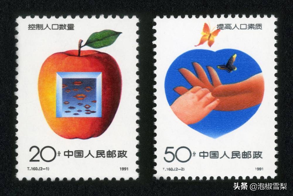中国1991年发行的全部邮票图片｜陈胜吴广.计划生育.社会主义建设