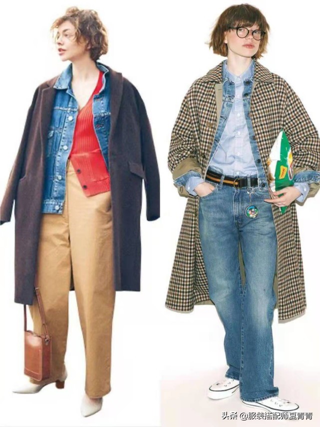 比较大的牛仔外套怎么穿,牛仔外套怎么穿不土气男