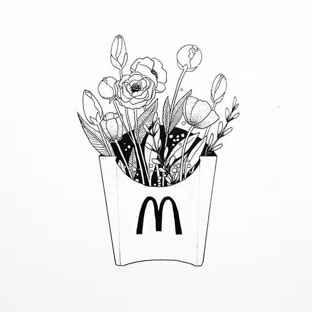 墙上画画装饰,把家里白墙都画满好看的画